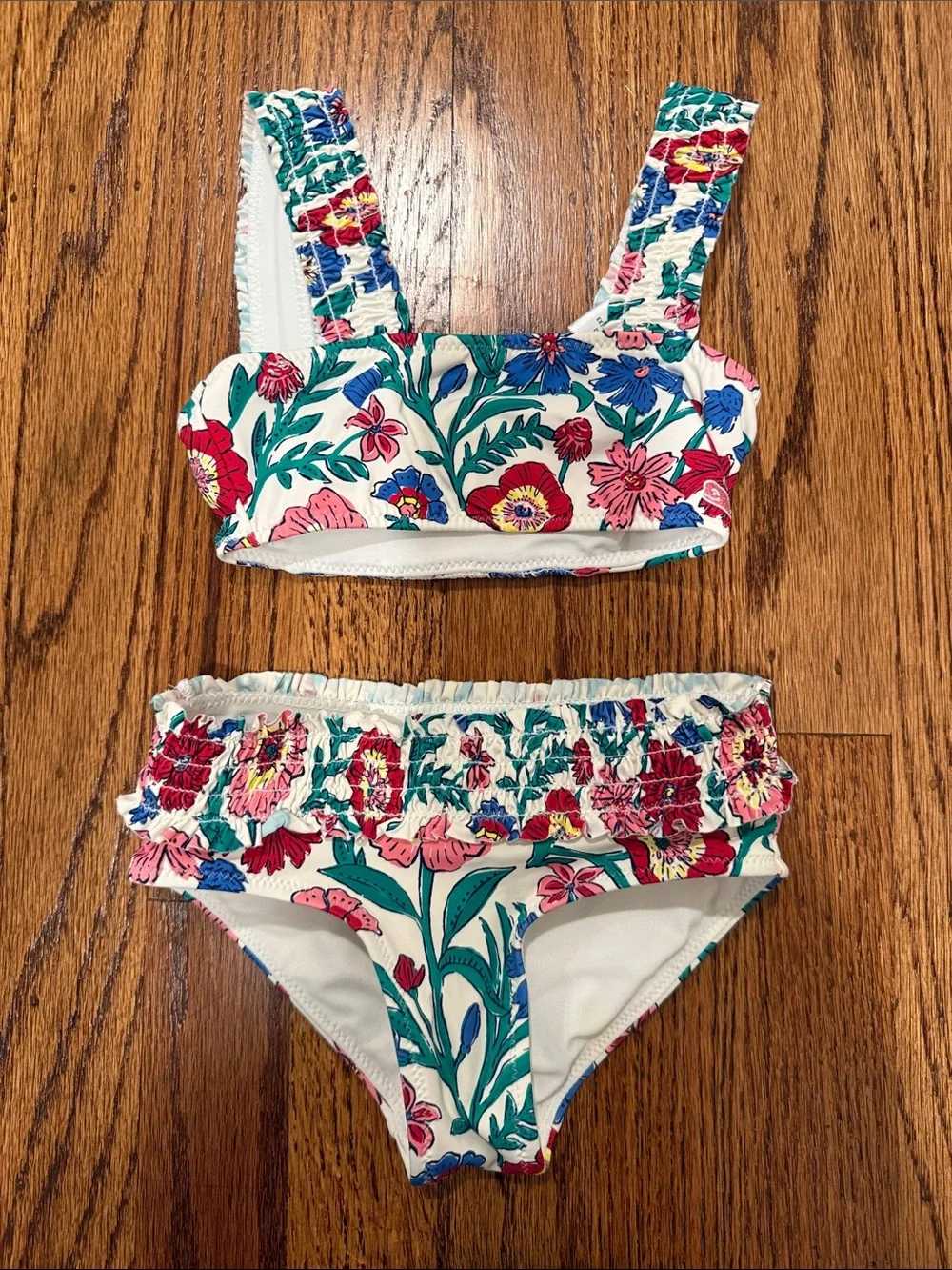 Vineyard Vines Floral Two-Piece Swim Set 2T